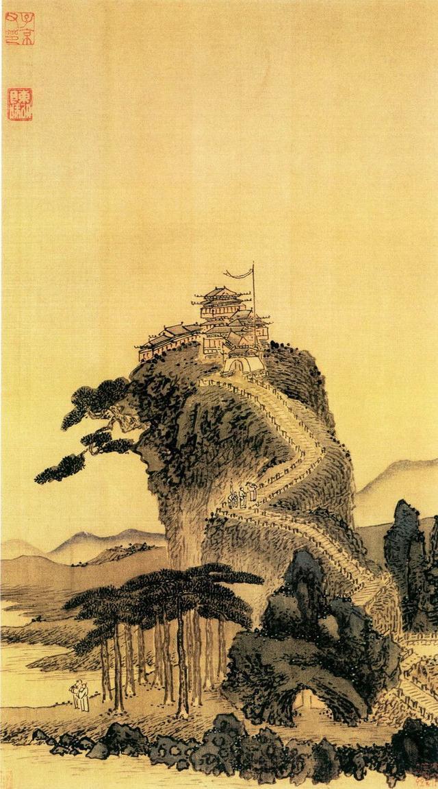 他是明代中期文人画“吴派”的开创者，明四家之一！