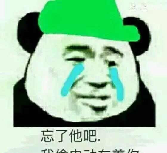 忘了他吧 我偷电动车养你 斗图搞笑表情包