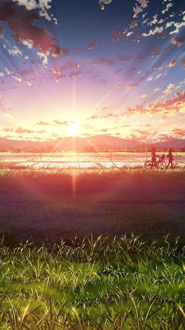 HD超清手机壁纸——动漫中的风景同样美不胜收