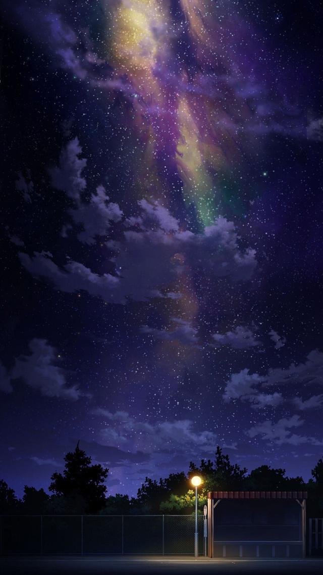 HD超清手机壁纸——动漫中的风景同样美不胜收