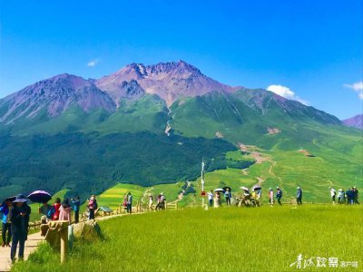 ​海北祁连：卓尔山，风景这边独好