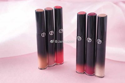 ​GIORGIO ARMANI 黑管唇釉 ECSTASY LACQUER 即将推出新6色