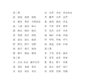 菜组词有哪些