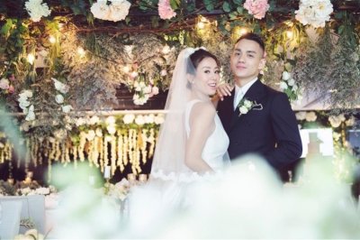 ​梁家树爱女梁靖琪结婚，古天乐欧阳震华等到场祝贺
