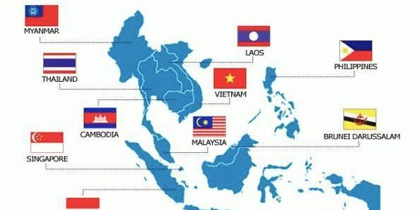 东南亚，南亚，西亚，中亚各有哪些国家