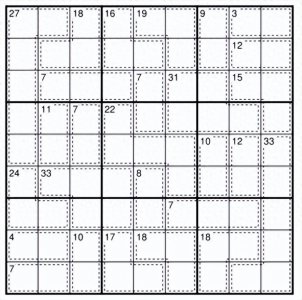 ​杀手数独解析20241118（28410，难度5）