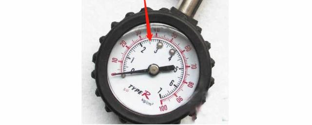 给汽车打气的气压表怎么看-
