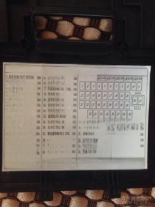 ​汽车保险丝盒图标大全