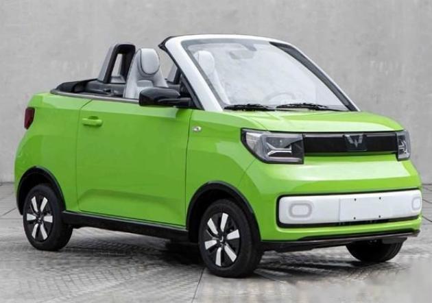 五菱宏光 MINIEV敞篷版曝光 售价5-8万-