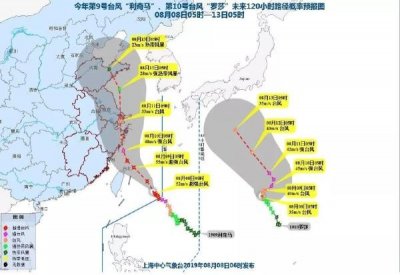 ​台风利奇马成风王！9号利奇马路径登陆浙江 2019台风路径实时发布系统 利奇马