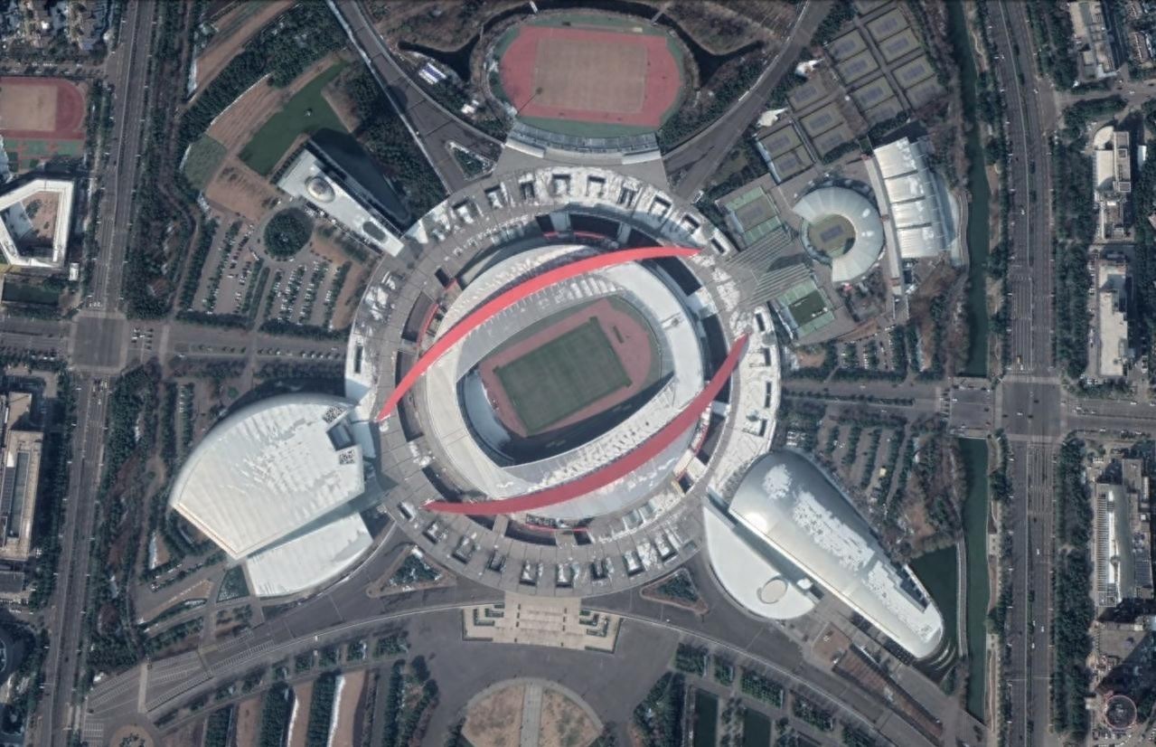 航拍南京奥体中心，亚洲最高级别体育馆，耗资近22亿