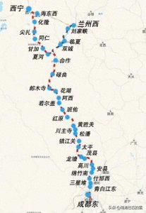 ​川青铁路八横八纵兰（西）广通道重要一环，连接青甘川3省的捷途