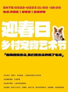 ​迎春宠物艺术节来了！带宠物闯关赢大奖~