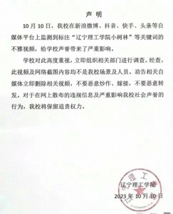 ​辽宁理工学院不雅视频事件：教育质量和学生素质引发广泛质疑