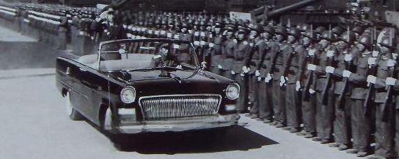 1959年阅兵时什么车首次亮相？-