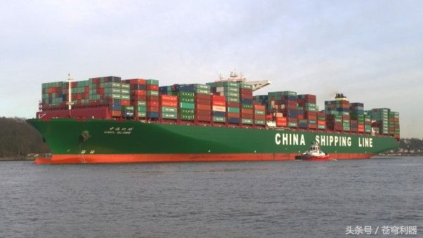 最大货轮多少万吨（能装载1.9万个集装箱）