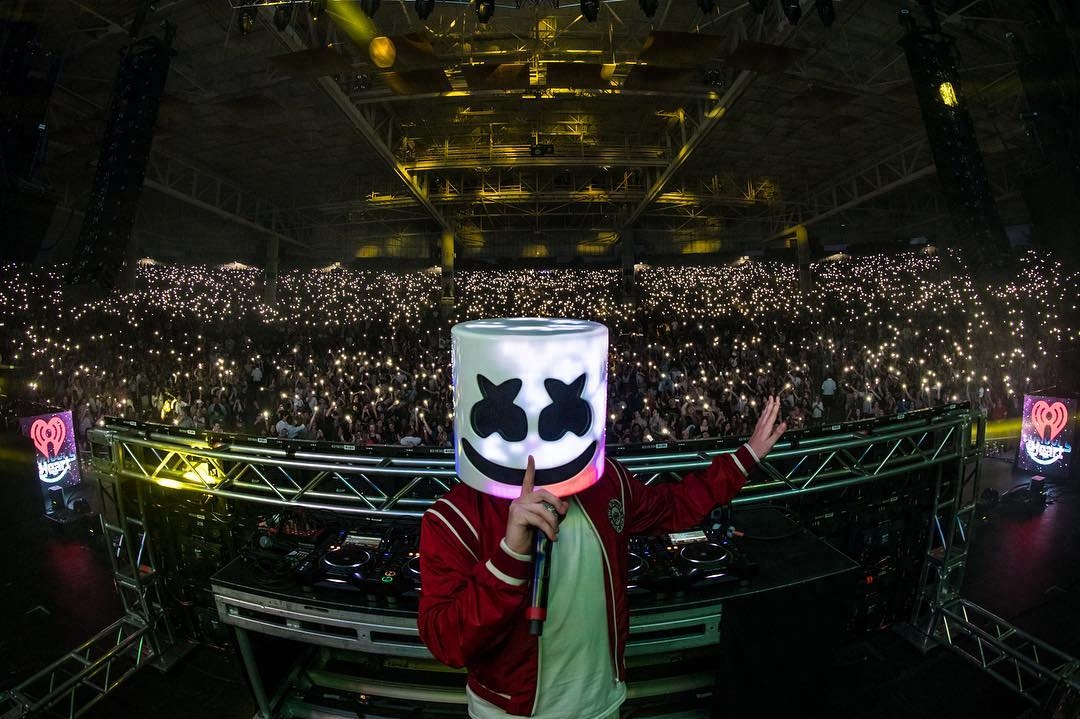 Marshmello棉花糖，神秘DJ，世界前十电音大师