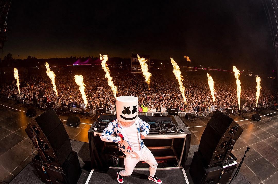 Marshmello棉花糖，神秘DJ，世界前十电音大师