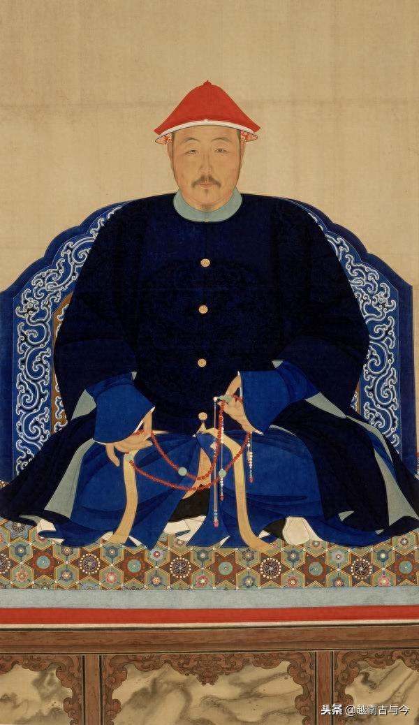 清朝历代皇帝画像：图二顺治皇帝最黑，图十光绪皇帝最帅气