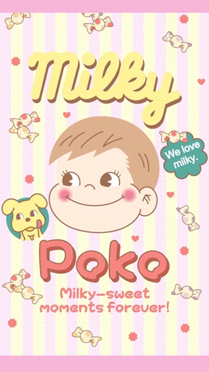 壁纸｜第十五弹——不二家，糖是甜的，壁纸也是甜的