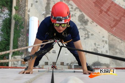 ​高清组图｜烈火英雄变身“蜘蛛侠”