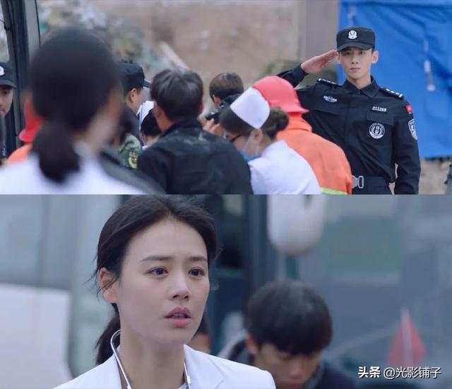 马思纯和白敬亭花絮（国产太阳的后裔评分8.1）(6)