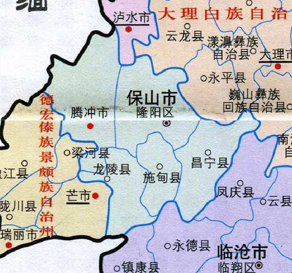 保山市有多少人口(保山市各区县人口排名)