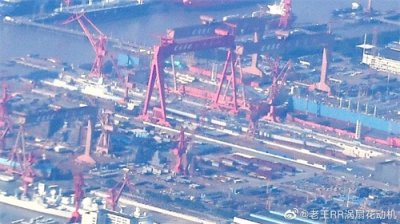 ​中国新航母照片曝光，即将收尾，新航母又快又大又强