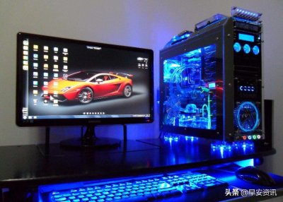 ​装机达人告诉你什么是电脑的水冷主机，称为电竞界宠儿，外形酷炫