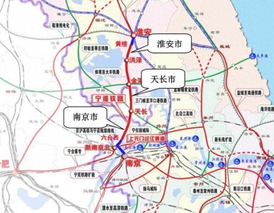 ​淮安的“命”真好！建一条高铁连接南京，还规划一条高速连接南京