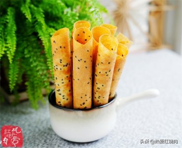 ​家里有鸡蛋的一起做这个蛋酥卷吧！又香又脆真好吃，孩子超喜欢