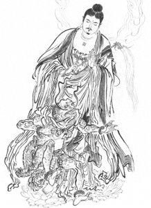 ​乌云仙：本体是一条金须鳌鱼，曾大战准提道人，后被钓往八德池中