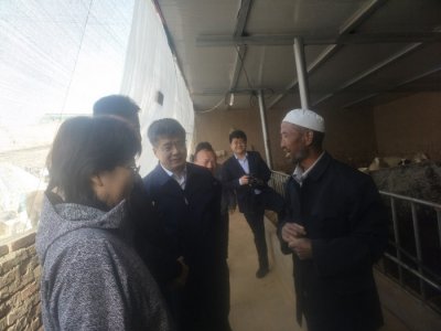 ​甘肃银行董事长刘青深入东乡县开展扶贫工作