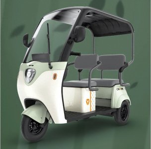 ​雅迪推出新一代电动小三轮C16，自带车篷，还有多项核心科技加持