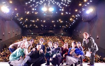 ​假面骑士龙骑20周年纪念活动嘉宾合影 除了铁兵外 原演员全部回归