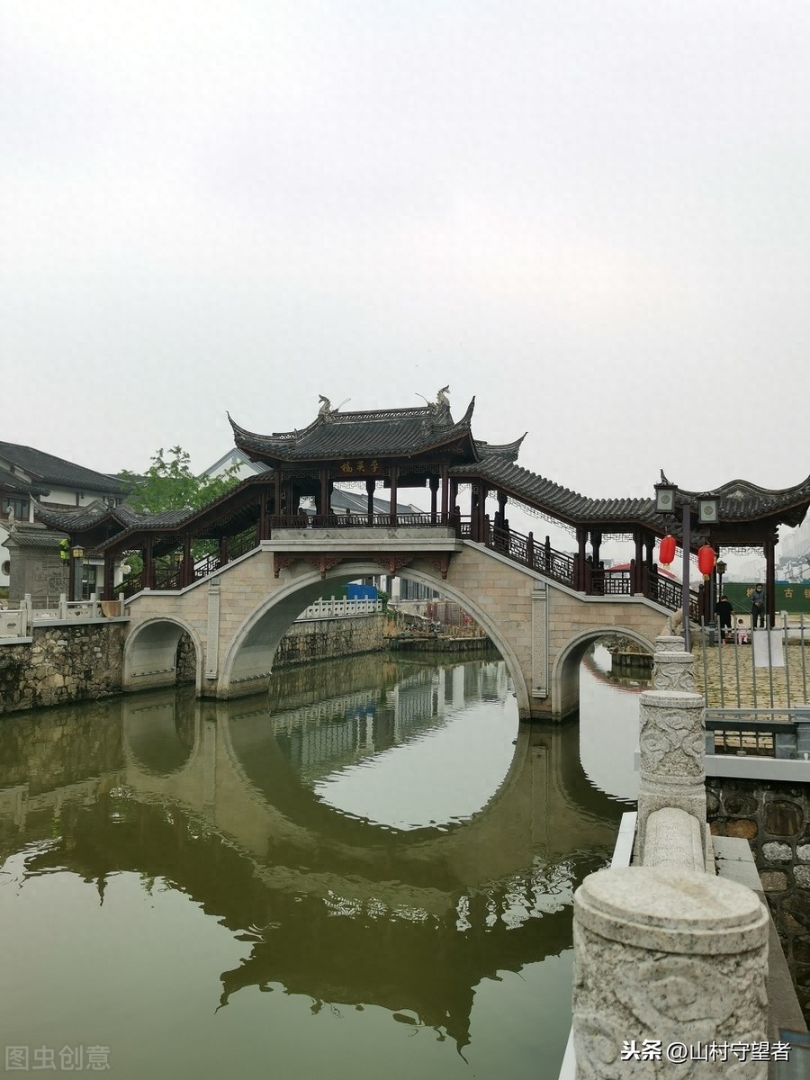 无锡梅村古镇，被誉为“江南第一古镇”
