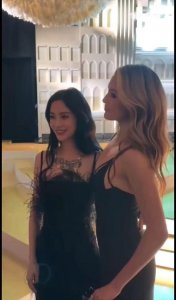 ​杨颖与谷爱凌同框 网友感叹今夕是何年