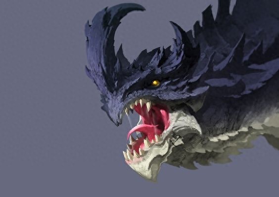 欣赏丨这波啊，这波是巨龙撞击。西方龙原画欣赏，霸气十足