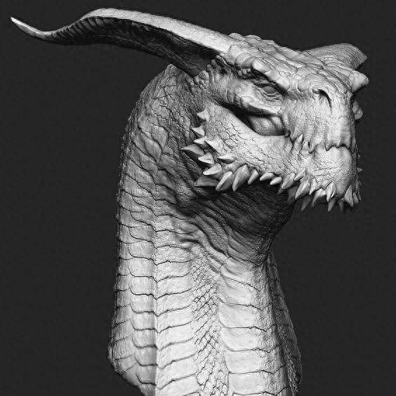 欣赏丨这波啊，这波是巨龙撞击。西方龙原画欣赏，霸气十足