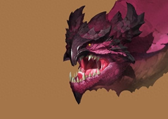 欣赏丨这波啊，这波是巨龙撞击。西方龙原画欣赏，霸气十足