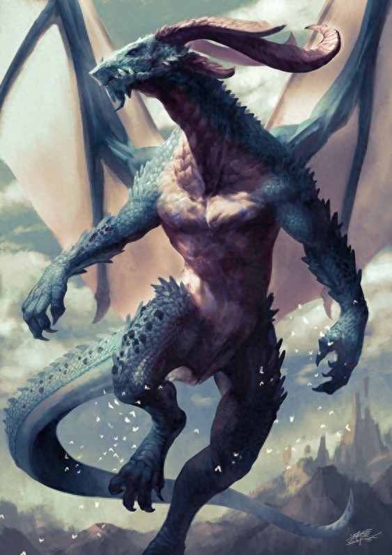欣赏丨这波啊，这波是巨龙撞击。西方龙原画欣赏，霸气十足