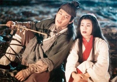 ​金庸笔下女影星怀旧图集（2）：96版《笑傲江湖》梁佩玲的美照