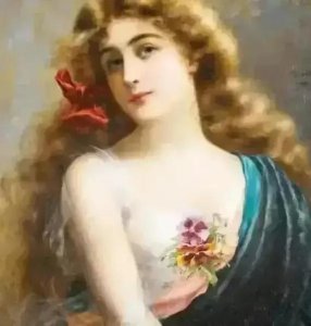 ​西方女性人体油画经历了艰难曲折的发展过程