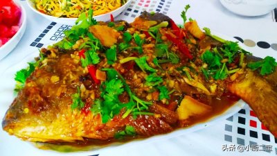 ​饭店吃一条3斤半三道鳞至少100元，我家只需18元，价优味美