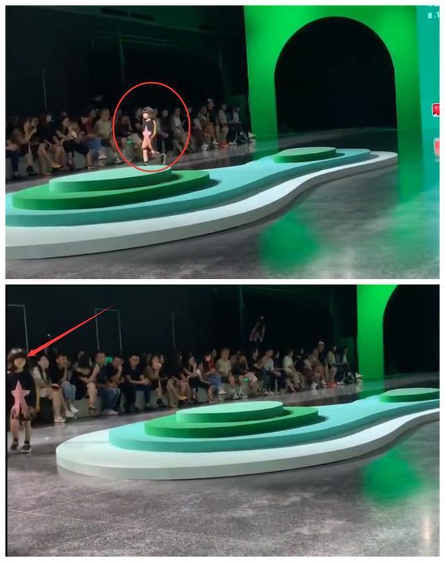 张亮女儿化身小模特，身穿流苏裙变潮童，居然才4岁