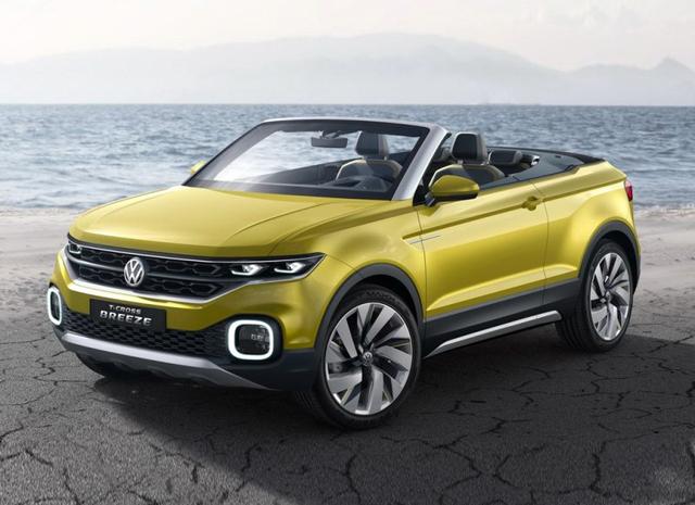 大众高尔夫敞篷版车（大众基于高尔夫推跨界敞篷车）(1)