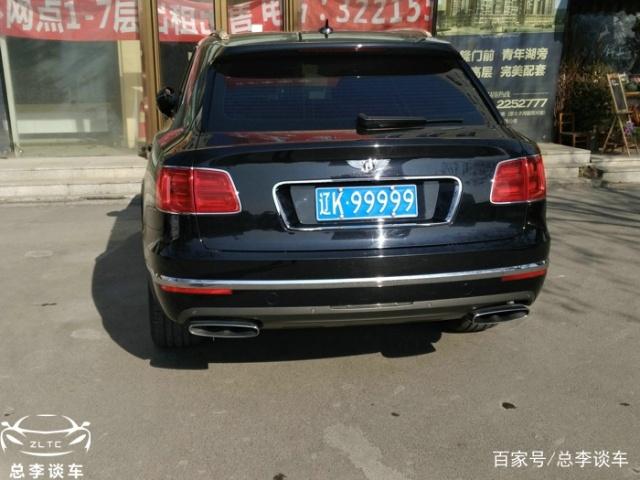 国内首辆99999库里南，车牌价值200多万，车标值一辆帕萨特-