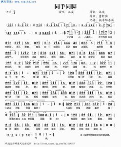 ​同手同脚歌词（同手同脚歌词是什么）
