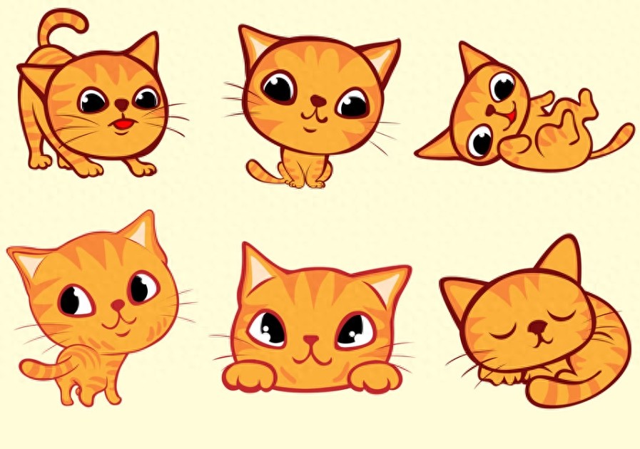 分享一波卡通猫咪头像，喜欢的小伙伴千万不要错过