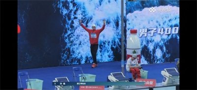 ​成绩超过去年的自己 孙杨全国游泳春季锦标赛400自摘银